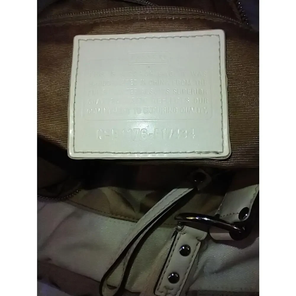 Coach beige hobo bag - Picture 9 of 10